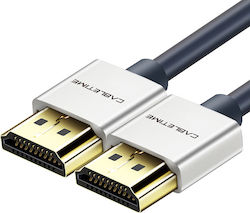 Cabletime Av540 HDMI 2.0 Cable HDMI male - HDMI male 1m Μπλε