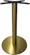 Woodwell Wilson Стойка за маса от Метал Gold Inox