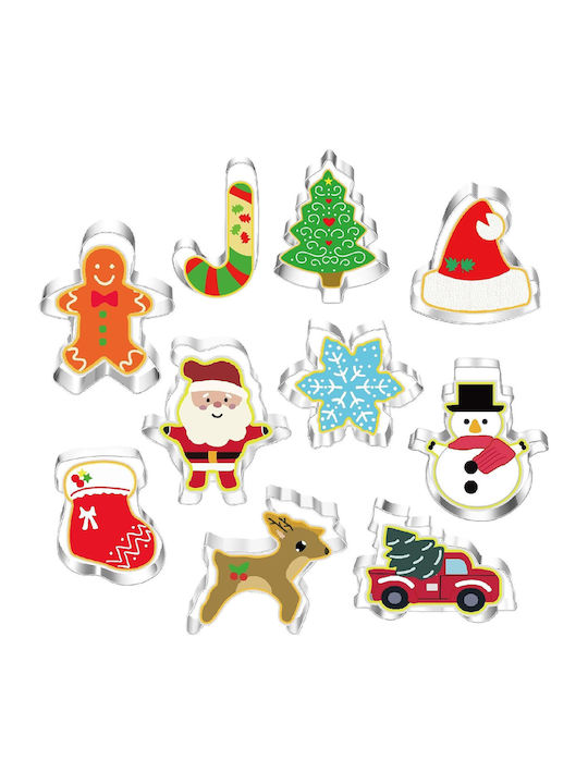 Set Christmas Table Decorations 10pcs