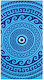 Aquablue Beach Towel Light Blue 76x152cm.