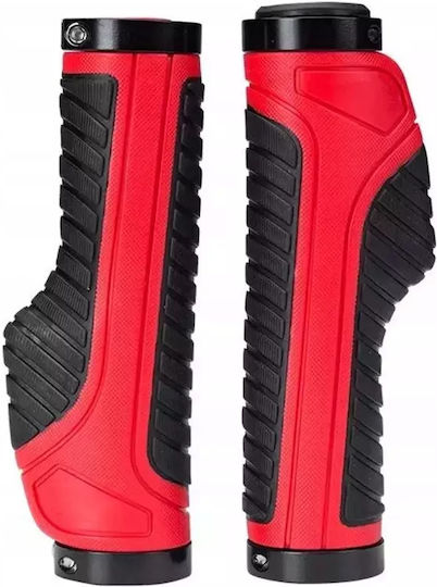 Rockbros BT1802RD Анатомичен Дръжки за велосипед σε Червен Χρώμα