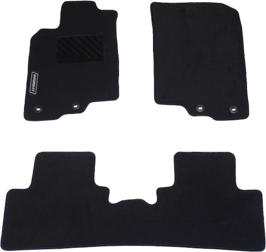 Günstige Qualität Teppichmatten Schwarz Für Honda Insight Mon. 2009-2018 3St
