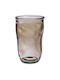 Bizzotto Glass Water made of Glass in Beige Color 1pcs