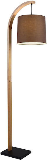 Viokef Hana Stehleuchte H150xB55cm. mit Fassung für Lampe E27 Gray