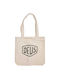 Deus Ex Machina Υφασμάτινη Τσάντα για Ψώνια σε Μπεζ χρώμα