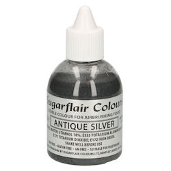 Χρώμα Αερογράφου Μεταλλιζέ Ασημί Antique 60ml S...