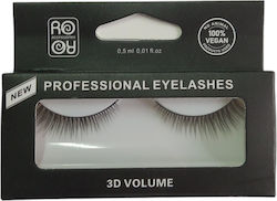 Ro Accessories Βλεφαρίδες Με Κόλλα 3d Volume Ey176 Ro Accessories Βλεφαρίδες Με Κόλλα 3d Volume Ey176