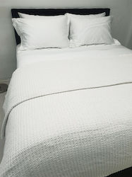 Blanc de Blanc Super Double Hotel Blanket White 240x250cm