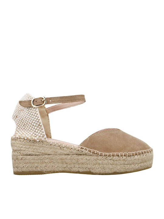 Macarena Damenplattformen im Espadrilles-Stil B...