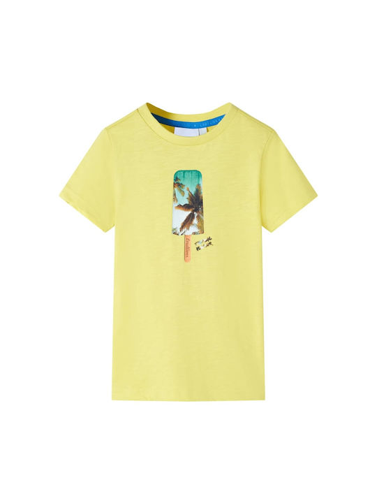 vidaXL Kids T-shirt Yellow