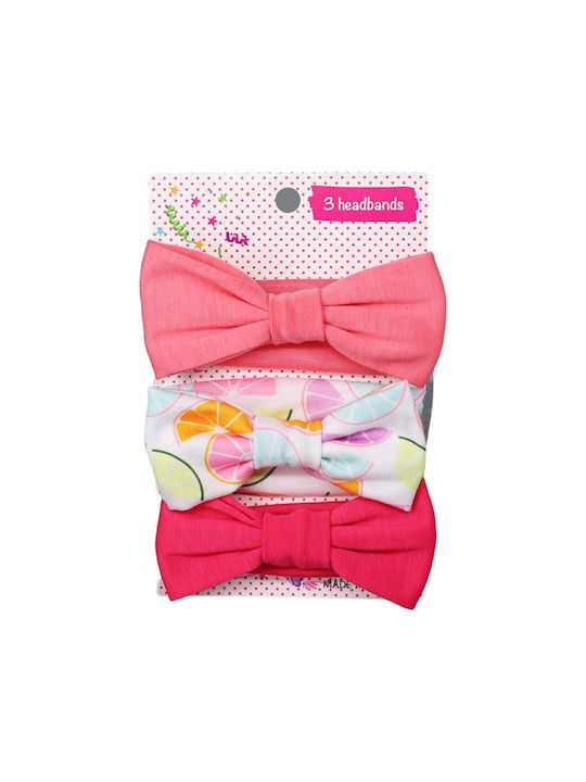 Love Baby Headband Set Pink 1pc