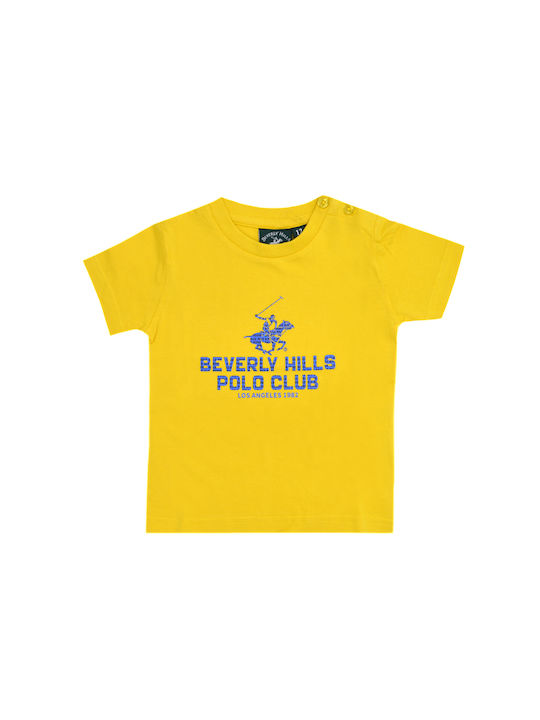 Beverly Hills Polo Club Kids T-shirt Yellow