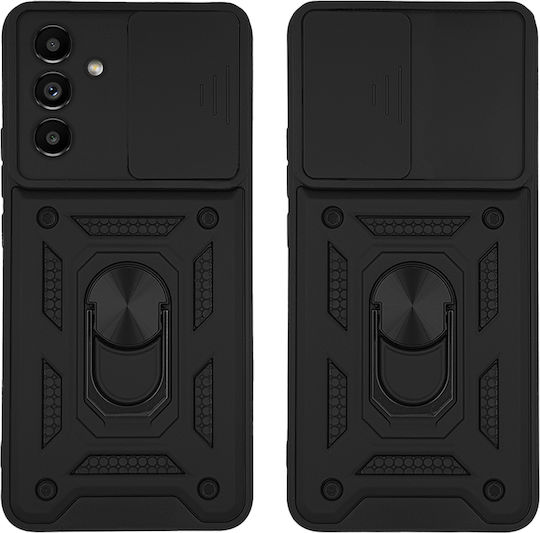 Sonique Back Cover Silicone / Plastic Black (Samsung Galaxy A13 5G / Galaxy A04s)