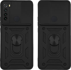 Sonique Back Cover Σιλικόνης / Πλαστικό Μαύρο (...