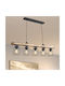 Pakketo Jazzy Pendant Light Black with Socket E27 100x27x27cm