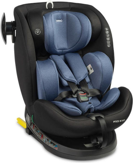 Caretero Commo Детско Столче за Кола i-Размер с Isofix Blue