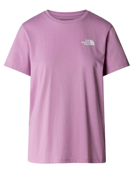 The North Face Damen T-Shirt Rosa