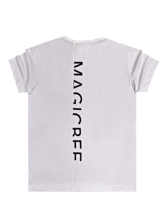 Magic Bee Herren T-Shirt Kurzarm Weiß