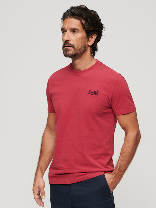Superdry T-shirt Cranberry Red