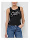 Guess Women's Blouse Sleeveless Black