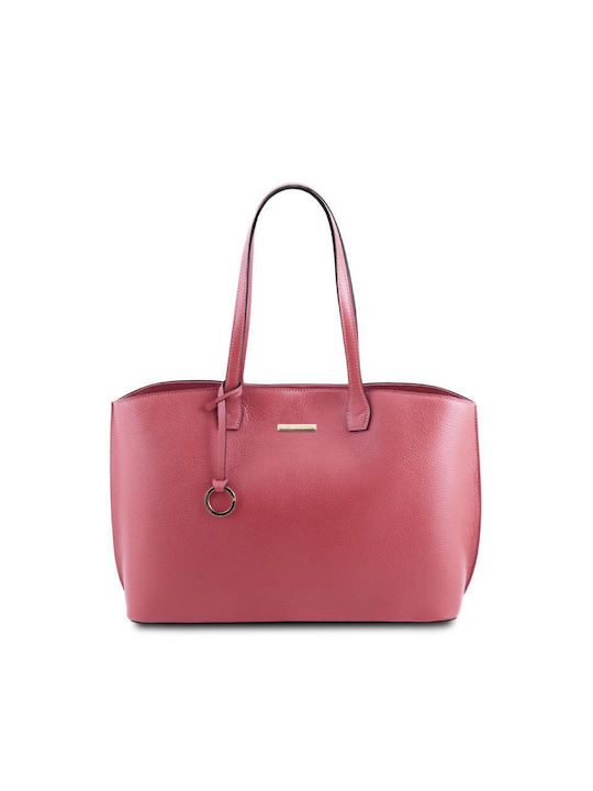 Tuscany Leather Leather Women's Bag Shoulder Pink