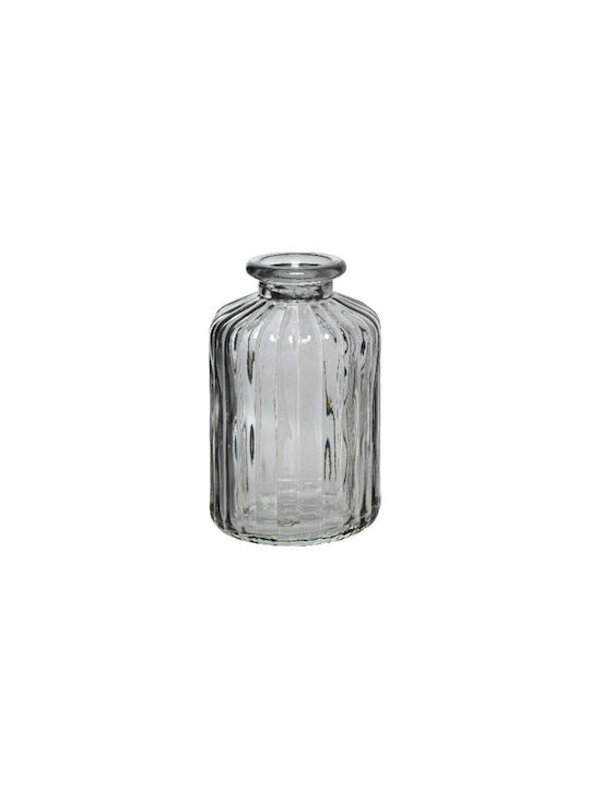 Kaemingk Διακοσμητικό Βάζο Γυάλινο Διάφανο Φ6.5xΥ10cm