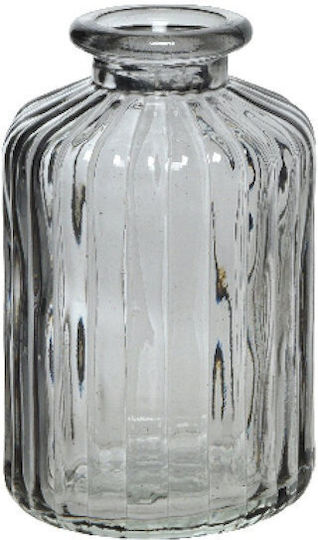 Kaemingk Glass Vase Transparent 6.5xHeight 10cm