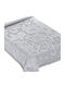 Adam Home Decke Babydecken Wickeltücher für Kinderzimmer Belpla Ster 521 Gray 80x110cm