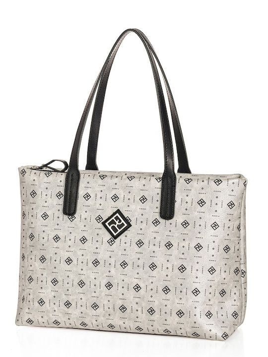 Pierro Accessories Γυναικεία Τσάντα Ώμου Λευκή
