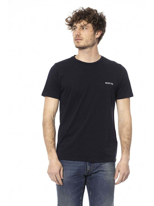 Distretto 12 Men's Short Sleeve T-shirt Black