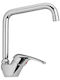 Paini Kitchen Faucet Counter Silver