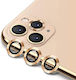 Kameraschutz Gehärtetes Glas Gold für das iPhone 11 Pro Max