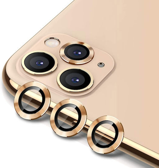 Kameraschutz Gehärtetes Glas Gold für das iPhone 11 Pro Max