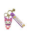 Keychain Kuromi Kuromi Rubber Keychain Pink