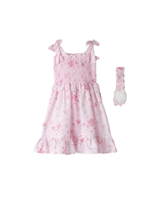 Evita Kids Dress Pink