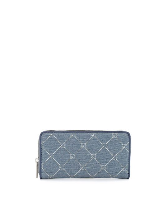 Tamaris Anita Lightblue Large Γυναικείο Πορτοφόλι Μπλε Τζιν (32985-530)