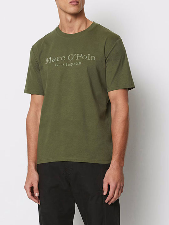 Marc O'Polo Men's Short Sleeve T-shirt Olive