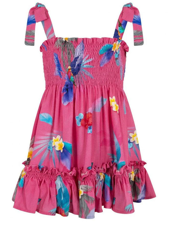 Lapin Kids Dress Floral Sleeveless Multicolour