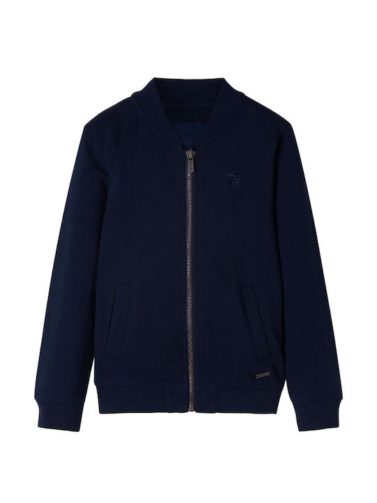 vidaXL Kids Sweatshirt Cardigan navy blue