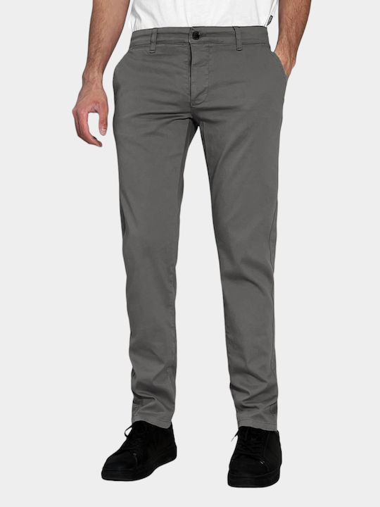 3Guys Men's Trousers Chino Charcoal