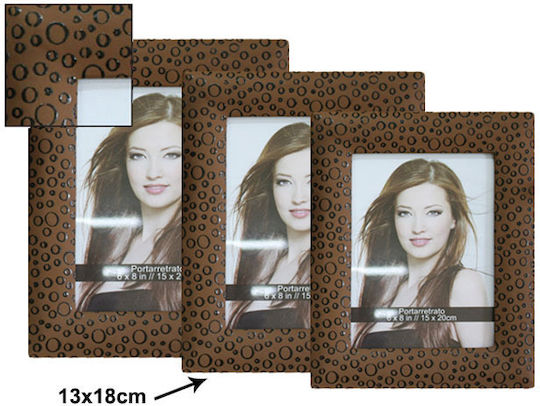 Marhome Wooden Photo Frame with Brown Frame