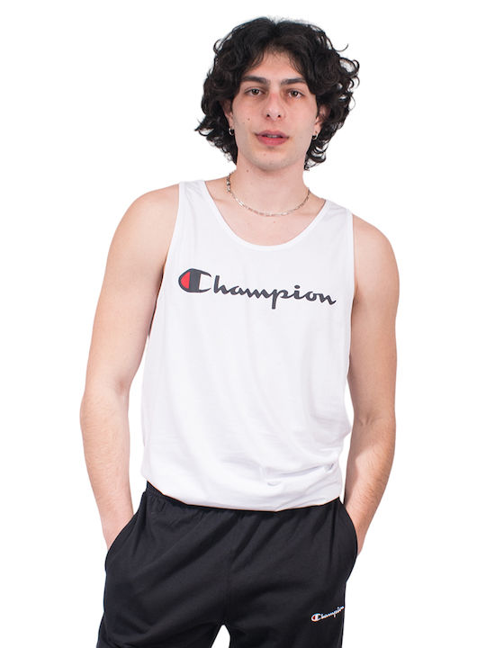 Champion Herren Ärmelloses Shirt Weiß