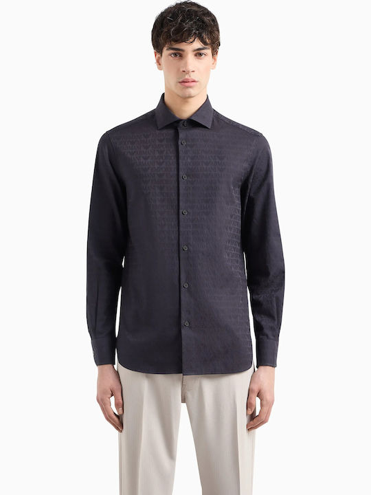 Emporio Armani Hemd Marineblau