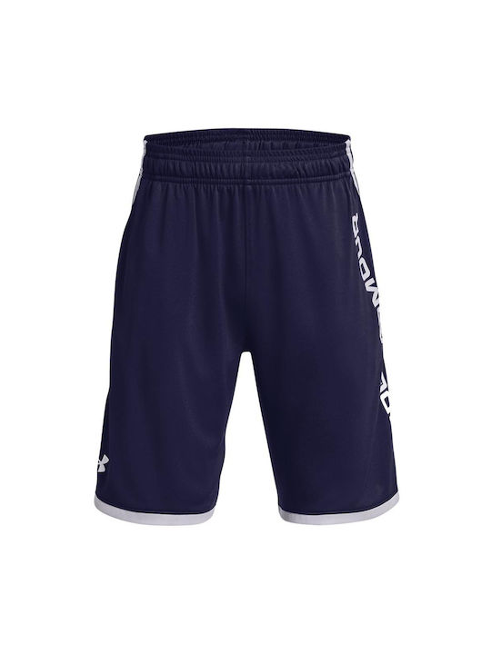 Under Armour Sportliche Kinder Shorts/Bermudas Stunt 3.0 Blau