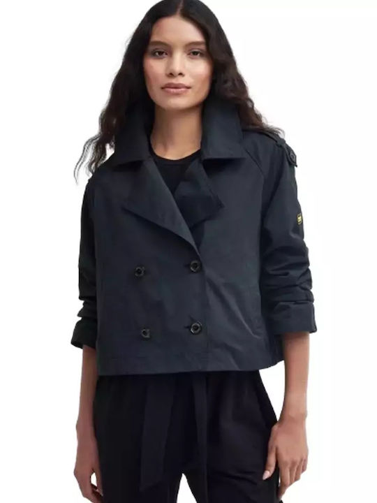 Women's Short Lifestyle Jacket for Winter Black