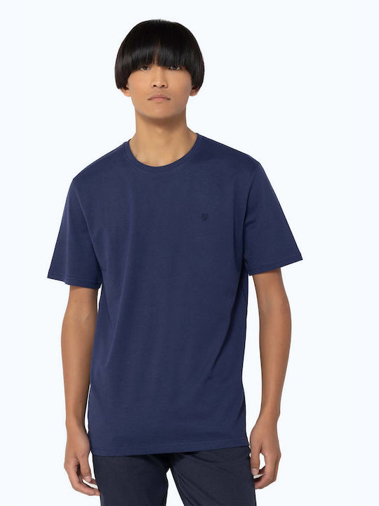 The Bostonians Herren T-Shirt Kurzarm Blue Marine