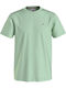 Tommy Hilfiger Herren T-Shirt Kurzarm Opal Green