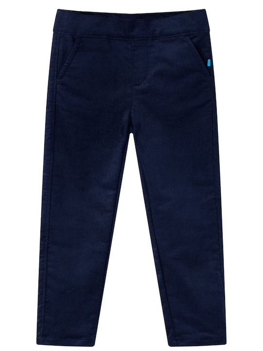 vidaXL Kids Sweatpants Dark Navy Blue 1pcs