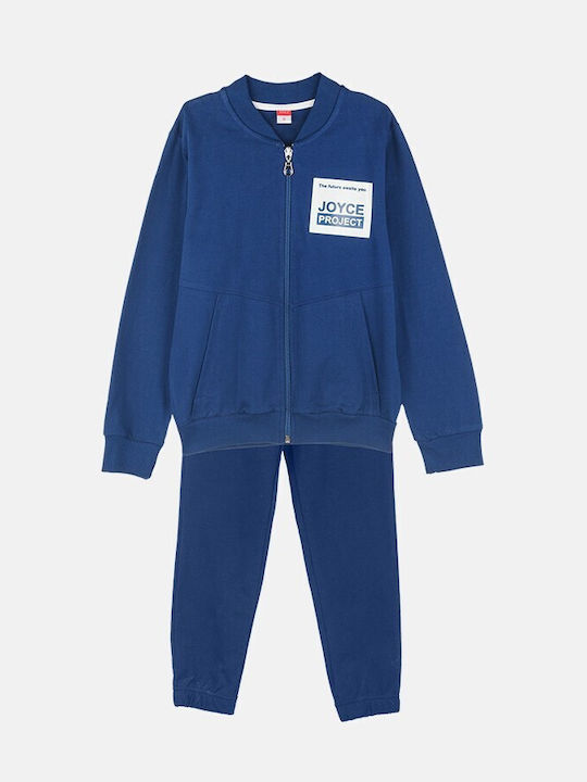 Joyce Kids Sweatpants Set Indigo 2pcs