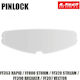 Pinlock Anti-Fog-Einsatz für Ls2 Ff353 Rapid, Ff800 Storm, Ff320 Stream, Ff390 Breaker, Ff397 Vector